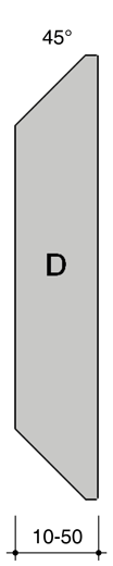Säulenschutz - Profil D