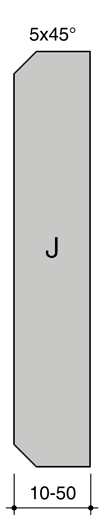 Säulenschutz - Profil J